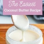 The finished recipe with text overlay for Pinterest.