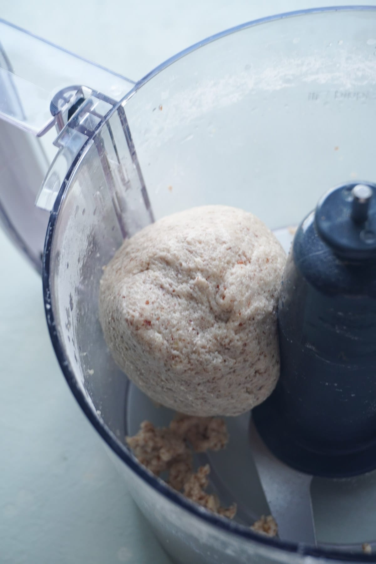galette dough in a food processor