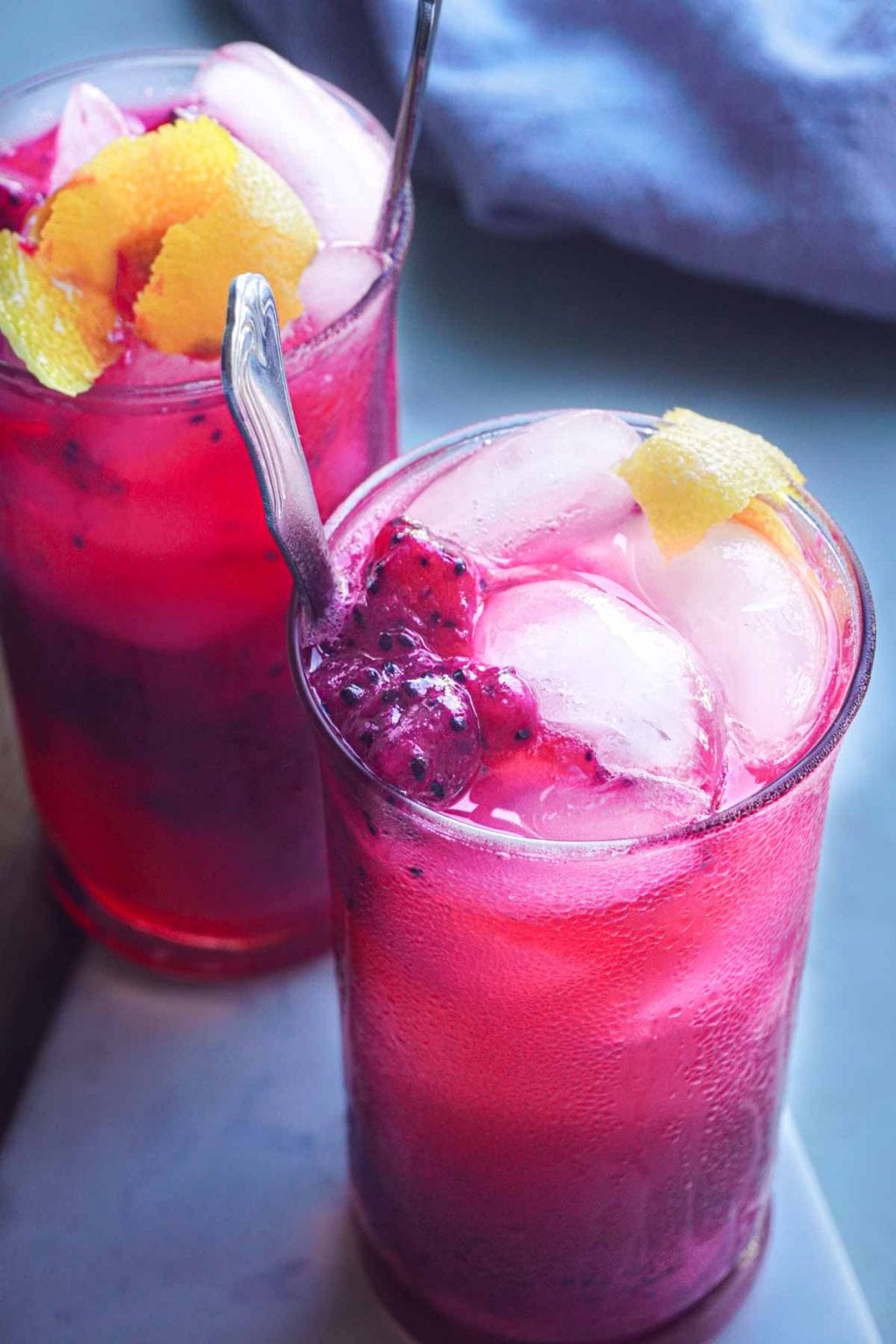 Pink Dragonfruit Refresher Posh Plate